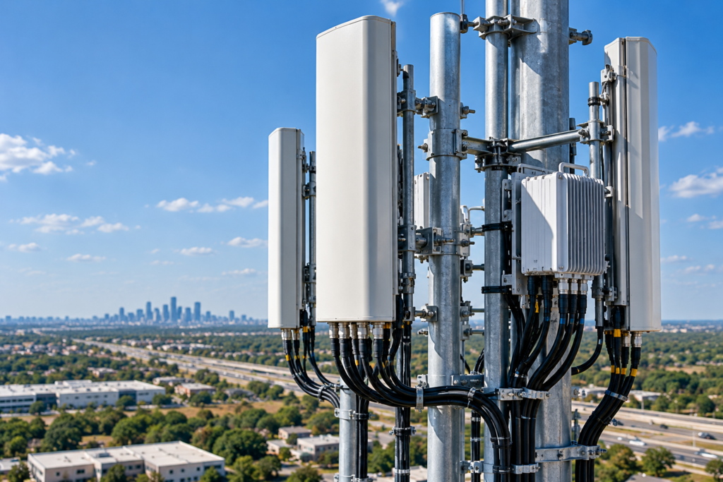 Telecommunications antenna equipment and cellular network infrastructure