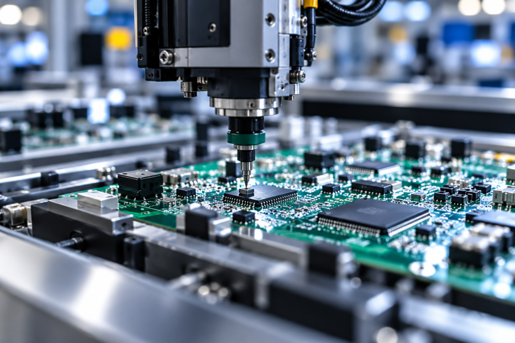 Automated electronics manufacturing and PCB assembly