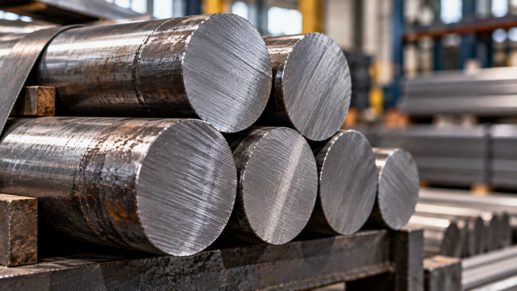 Carbon and alloy steel billets for casting forging and industrial manufacturing applications