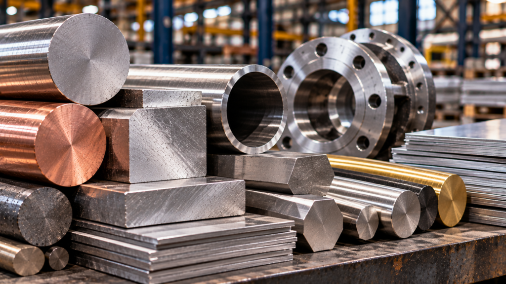 Specialty alloy metal stock for casting forging and precision manufacturing applications